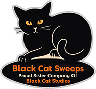 Black Cat Sweeps LLC Logo